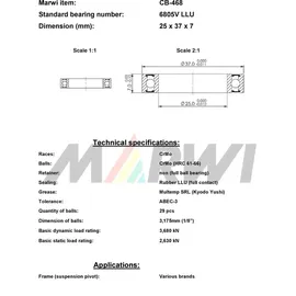 Union Kugellager MAX - Schwarz/Silber