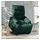 vidaXL Massagesessel Elektrisch 93 x 99,5 x 93 cm Dunkelgrün mit Aufstehhilfe