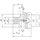 WTE Hydrodehnspannfutter DIN69893A HSK-A63 14 x 85 mm