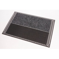 Home2Fashion Fußmatte »DC Clean Horizon«, rechteckig, Schmutzfangmatte, robust & strapazierfähig, In- und Outdoor geeignet, grau