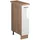 Vicco Apothekerschrank Weiß Hochglanz 20 x 82 x 60 cm Weiß