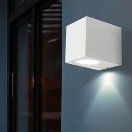 V-Tac Wandleuchte Außen (1x LED 4,5W) 400Lm weiß
