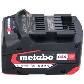 Metabo Akku Set 4x Li-Power Akkupack 18 V 4,0 Ah
