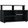 VCM Balansia TV-Lowboard 90 x 36 x 59 cm Schwarz Glas/Holz/Holzwerkstoff