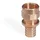 Rehau Übergang Rautitan Rxplus, 25mm x Rp 1/2", Rotguss