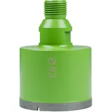 Eibenstock Diamant-Nass-Bohrkrone R1⁄2", Ø 63 mm, 40 mm Nutzlänge, Ring