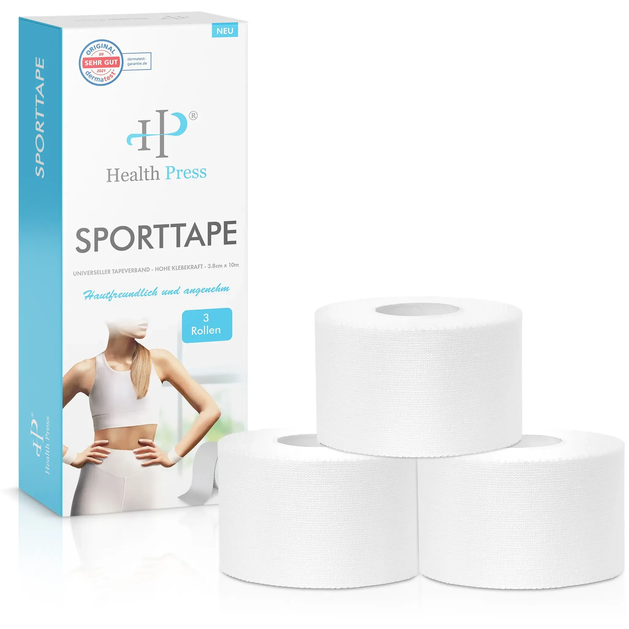 Health Press Sporttape Verband 3 St