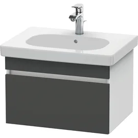 Duravit Waschtischunterschrank 1 Auszug 60 x 39,8 cm Grau/Weiß Matt