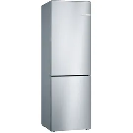 Bosch Serie 4 KGV36VLEA Kühl-Gefrierkombination (308 l, 1860 mm hoch, Edelstahl)