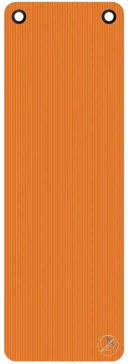 TRENDY SPORT ProfiGymMat Professional 180x60cm Orange 1,0 cm mit Ösen