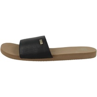 Reef Bliss Nights Slide Sandale, Black/Tan, 36 EU