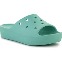 Crocs Women’s Classic Platform Slide türkisgrün EUR 41-42 (M8)