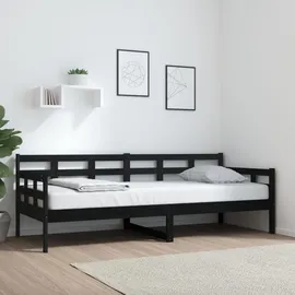 vidaXL Tagesbett 80 x 200 cm Schwarz