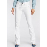 Arizona Bootcut-Jeans »mit Keileinsätzen«, Gr. 20 - K + L Gr, white, , 49971105-20 K + L Gr