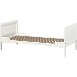 Germania Kinderbett 7001-84 GW-Alkmaar, in Weiß, mitwachsend, auf Sicherheit geprüft, 145 x 86 x 76 cm (BxHxT)