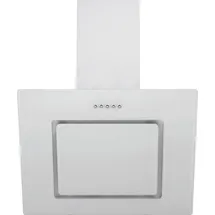 Respekta Dunstabzugshaube Schräghaube 60 cm Weiß