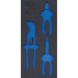 BGS Werkstattwageneinlage 1/3 leer für Art. 4042 - 4042-1