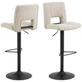 Actona Barhocker SYLVIA 41,5 x 115 x 52 cm Beige