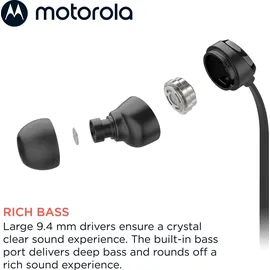 Motorola Sound Earbuds 3-S Schwarz