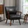 Homcom Polsterstuhl Kunstleder 67 x 77 x 80 cm Schwarz