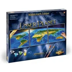 SCHIPPER 609470855 Malen nach Zahlen - Unser Planet (Triptychon)