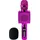 Bigben Interactive Bigben Bluetooth portabler Lautsprecher Party Mic Mikrofon LED pink AU387063