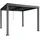 Mendler Pergola MCW-L46 Anthrazit 11 cm Alu-Gestell 3 x 3 m