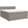 vidaXL Boxspringbett 180 x 200 cm Taupe