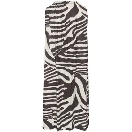 LASCANA Sommerkleid Braun/Creme bedruckt 38