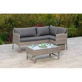 Merxx Viletta Lounge-Set steinbeige