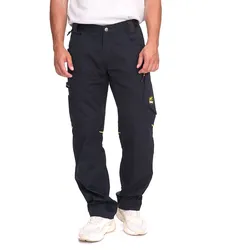 NORTHERN COUNTRY Bundhose Herren Arbeits-Hose mit zahlreichen Taschen Berufsbekleidung Heimwerker-Hose 64496452 Schwarz - 58