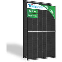 435W  Trina Vertex S+ Glas Glas Solarmodul Black Frame TSM-435-NEG9R.28 - Preis inkl. MwSt. gem. § 12 Abs. 3 UStG