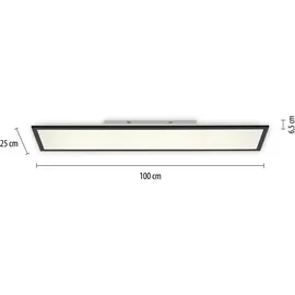 just light. Flat 1 rechteckig schwarz