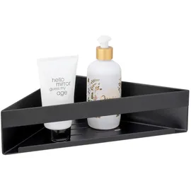 Wenko Turbo-Loc® Genova Black, Befestigen ohne Bohren in der Ecke