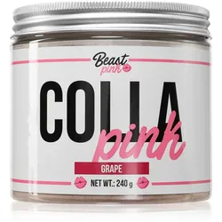 BeastPink Colla Pink Kollagen-Instantgetränk für wunderschöne Haare und Haut Geschmack Grape 240 g