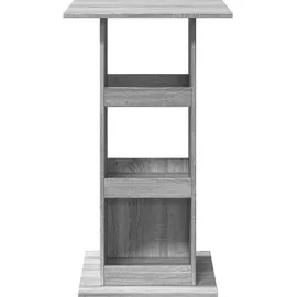 vidaXL Bartisch 60 x 60 x 102 cm Grau Sonoma