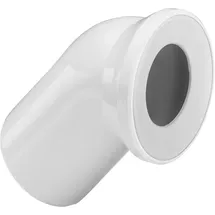 Viega WC-Anschlussbogen 3812 45 Grad, DN 100, weiss