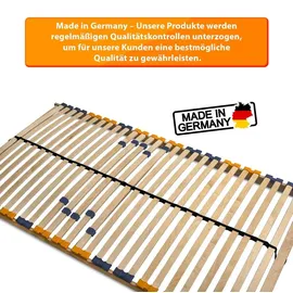 Coemo MULTIRA 2er Set Lattenrost 7-Zonen 28 Leisten Härtegrad verstellbar 90 x 200 cm