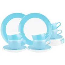 SELTMANN WEIDEN Liberty Pure Colors Kaffeeservice 18-tlg. blau