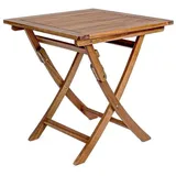 Natur24 Tisch Noemi 70 x 70 x 73 cm Akazienholz Natur