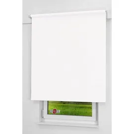 Lysel Verdunklungsrollo Qualitätsrollo 173 x 190 cm weiß