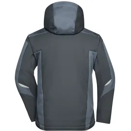 James & Nicholson Professionelle Softshelljacke mit Innenfutter JN824 Gr. S black/carbon