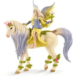 SCHLEICH 70565 Sera mit Blüten-Einhorn