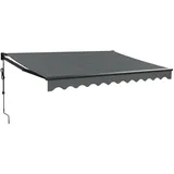 furnicato Markise 300 x 250 cm anthrazit