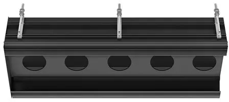 Gessi lineares Deckeneinbau-System, Grundkörper mit personalisierter Länge (minimale Länge =250 maximale Länge =2000mm), 61140299