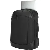 Targus TBB612GL 15,6" EcoSmart Mobile Tech Traveler XL-Rucksack - Schwarz Ergonomische Clamshell-Design