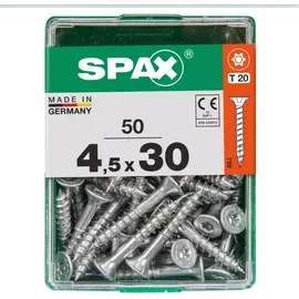 SPAX Senkkopf Universalschraube T-Star plus-Antrieb Ø 4,5 mm x 30 mm 50 Stück