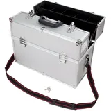 DEMA Alukoffer Werkzeugkoffer leer silber 46x23x35 cm