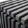 Home Deluxe Lora 110 x 40 x 42 cm Schwarz