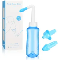 Nasendusche Set 300ML Nasenspülkanne zur Nasenreinigung und Nasenspülung Nasendusche Erwachsene